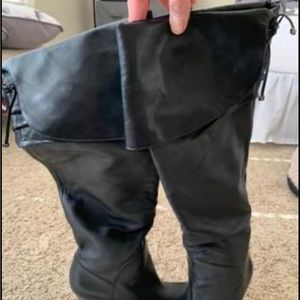 Womens leather boots
